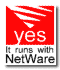 Yes, it runs with Netware